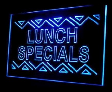 Lunch All Day Special LED Neon Sign